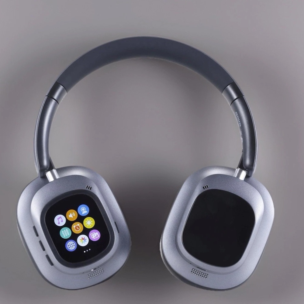 Aiwa Prodigy Air View Hybrid ANC Headphones w/Detachable Touchscreen